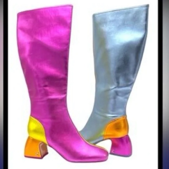 Circus by Sam Edelman Shoes - Sam Edelman circus colorblock boots size 6 boot